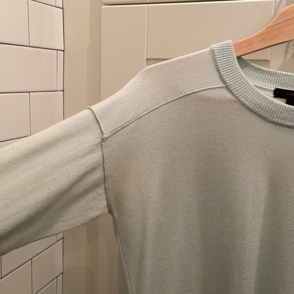 J.Crew Mint colored sweater - Picture 3 of 8